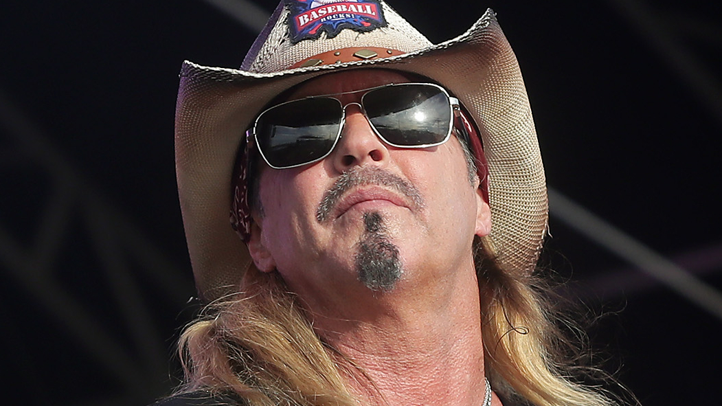 Bret Michaels performs during the 2026 Extra Innings Festival at Tempe Beach &amp; Arts Park on February 27, 2026
