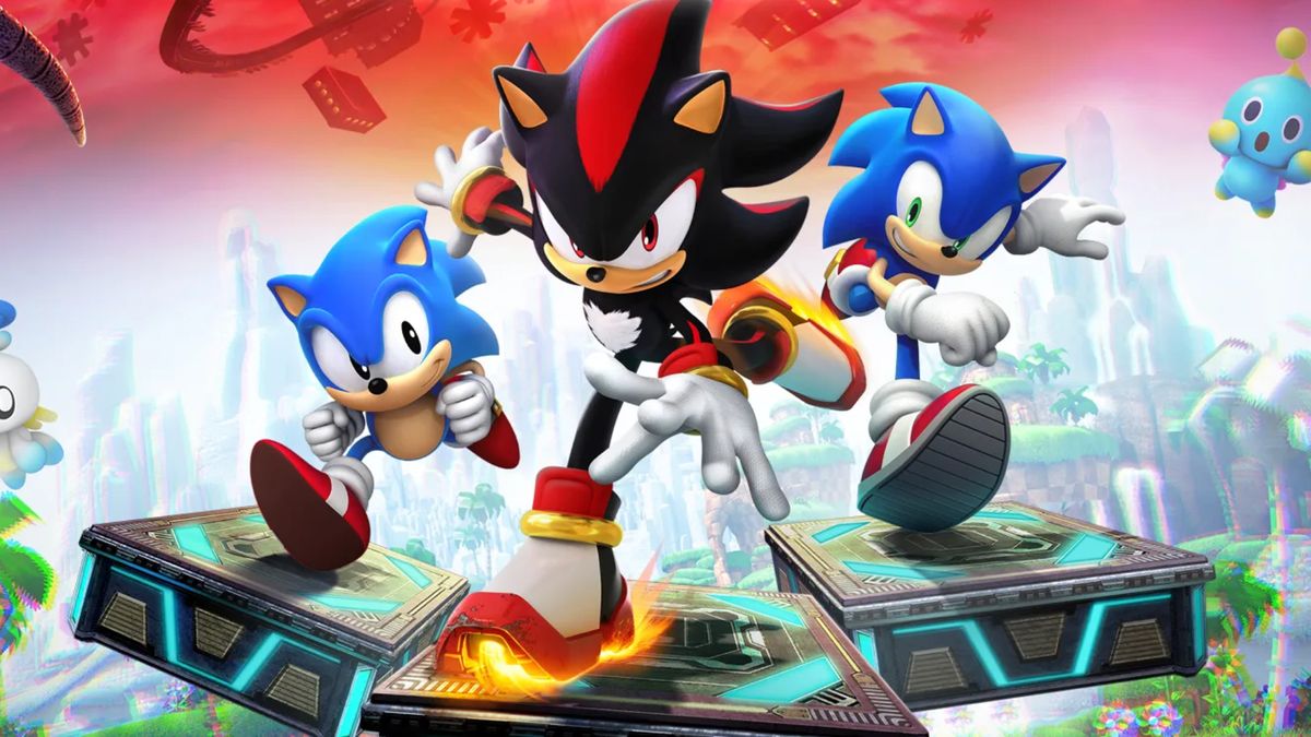 Key art for Sonic X Shadow Generations