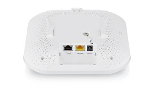 A photograph of the underside of the Zyxel WAX610D Unified Pro Access Point