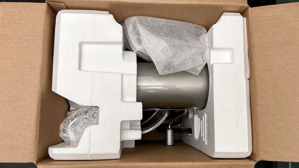 KitchenAid 7-Quart Stand Mixer in the box