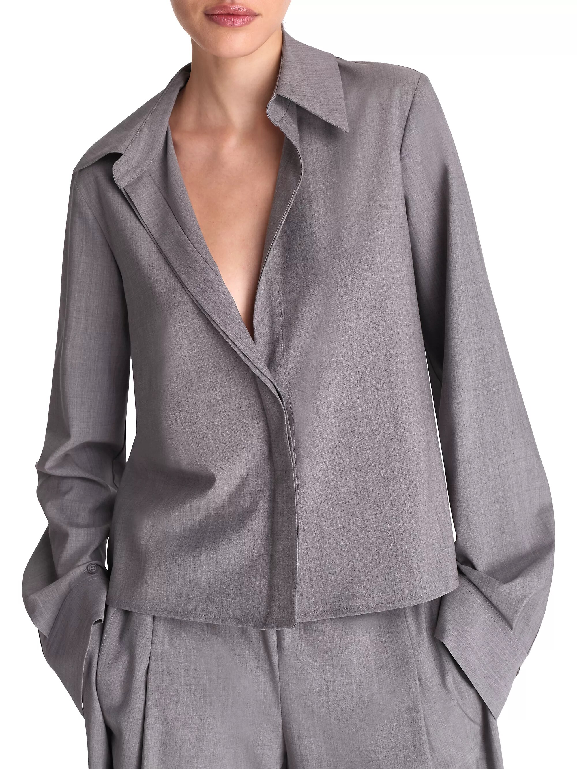 Button Me Up Cotton-Blend Shirt