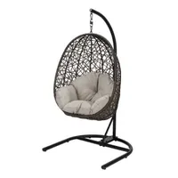 Better Homes &amp; Gardens Wicker Hanging Egg Chair: was $397, now $357 at Walmart