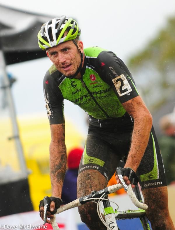 Ryan Trebon (Cannondale p/b Cyclocrossworld.com) beat the rain, mud, and the large men's field