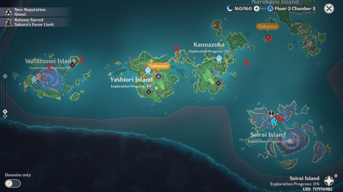 Genshin Impact fishing locations