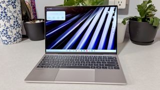 Dell XPS Googlebook on a counter