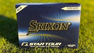 Srixon Q-Star Tour 2022 Golf Ball and its blue box