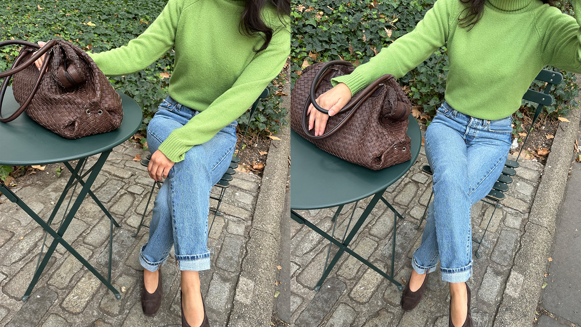 WWW Editor Josephine Hadjiloucas wearing Levi jeans