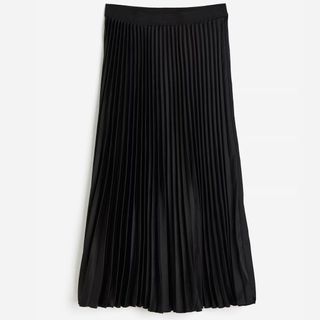 H&M Black Pleated Skirt