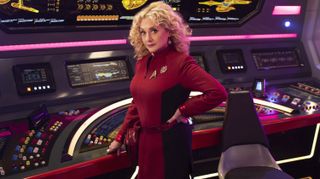 Carol Kane is going to make a very interesting addition to the already fine crew of the USS Enterprise.