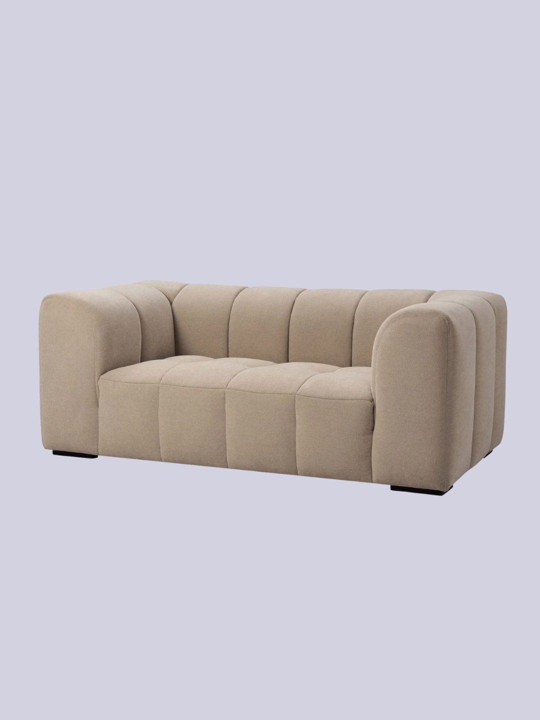 DUSK, Manhattan 2 Seater Sofa- Chenille Oatmeal