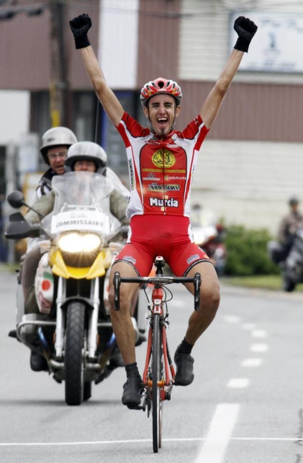 Stage 6 winner Hector Baeza Gonzalez (Herakio-Murcia).