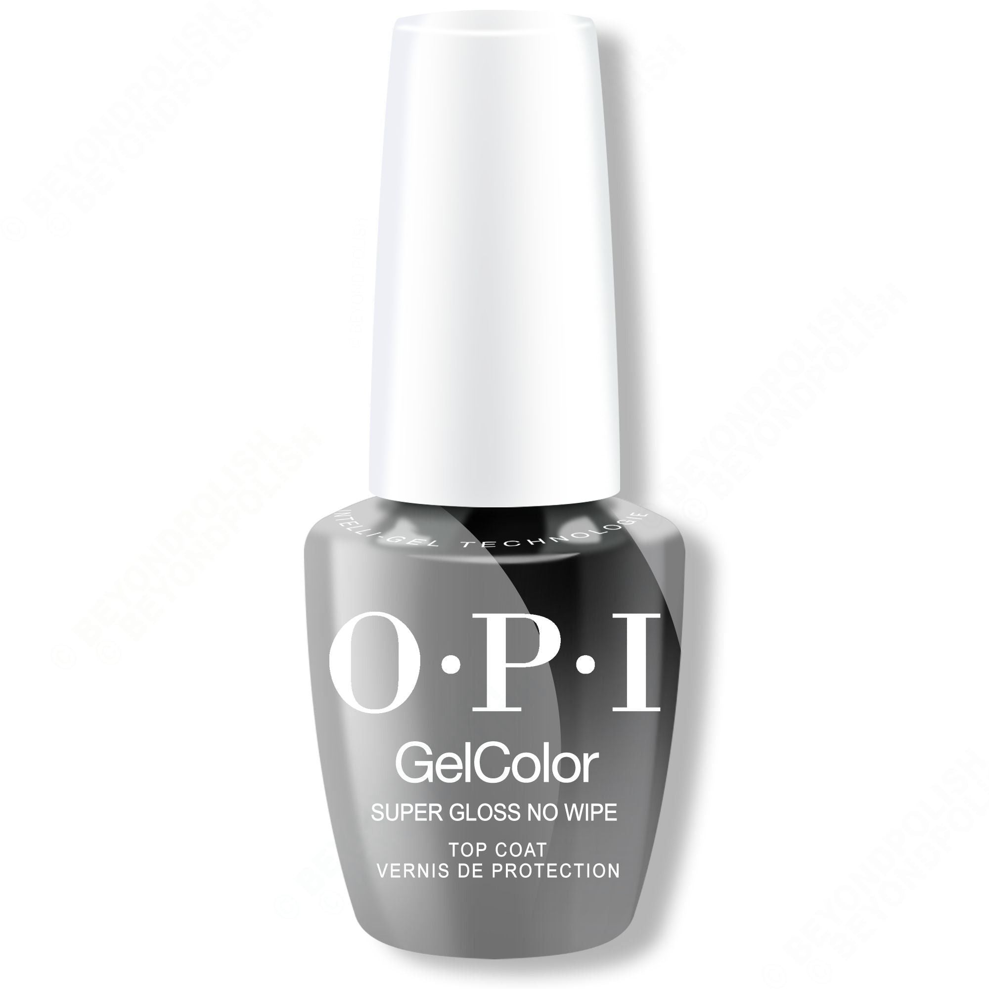 Opi Gelcolor Intelli-Gel - Super Gloss No Wipe Top Coat 0.5 Oz - #gc005