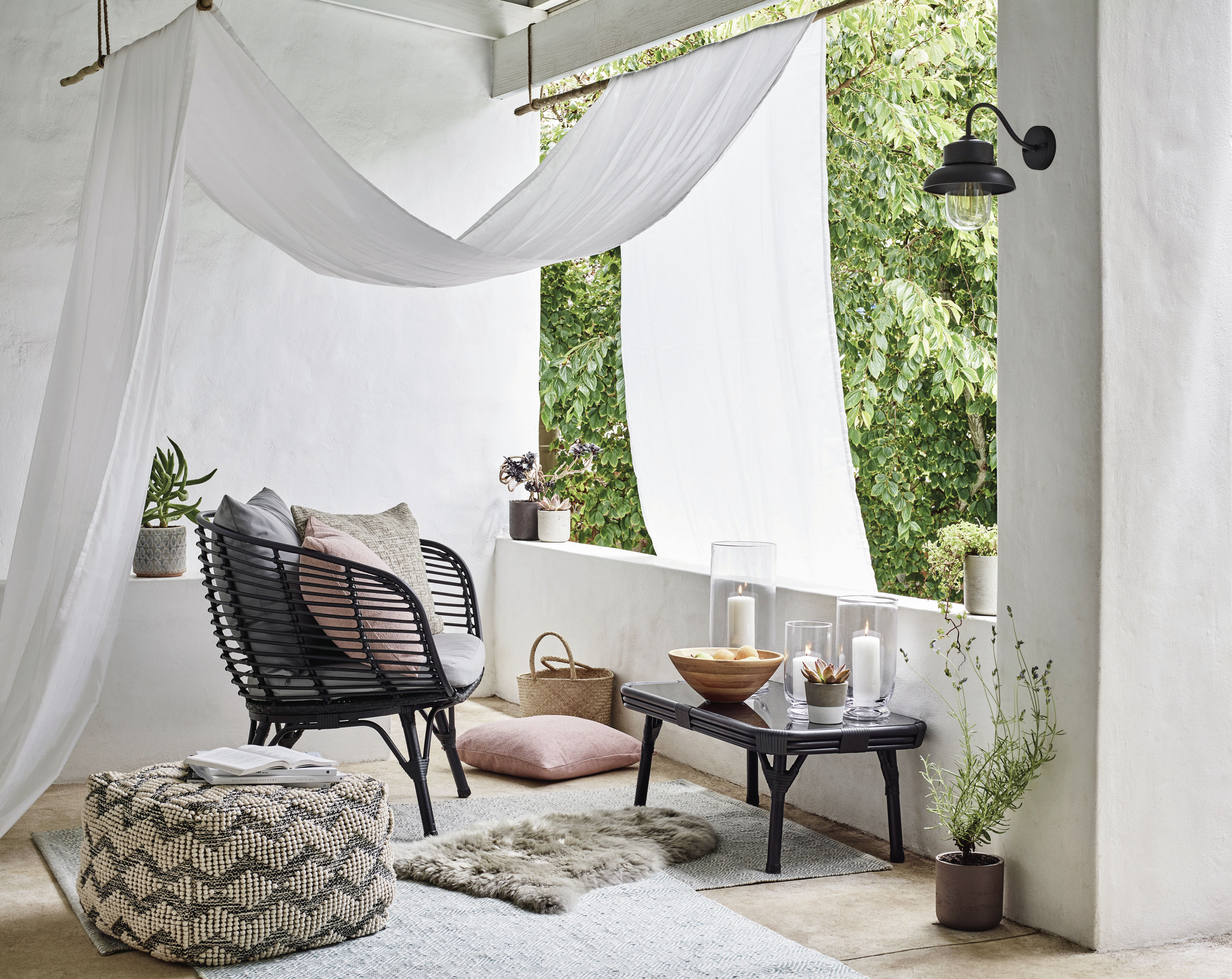 John Lewis & Partners Cabana 4-Seater Garden Lounging Set