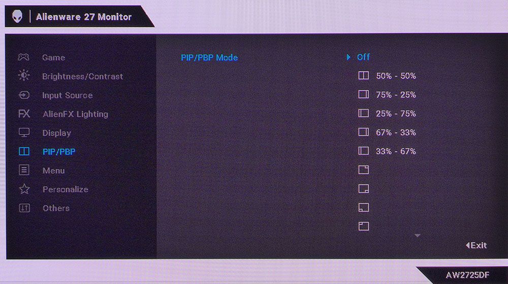 Alienware AW2725DF