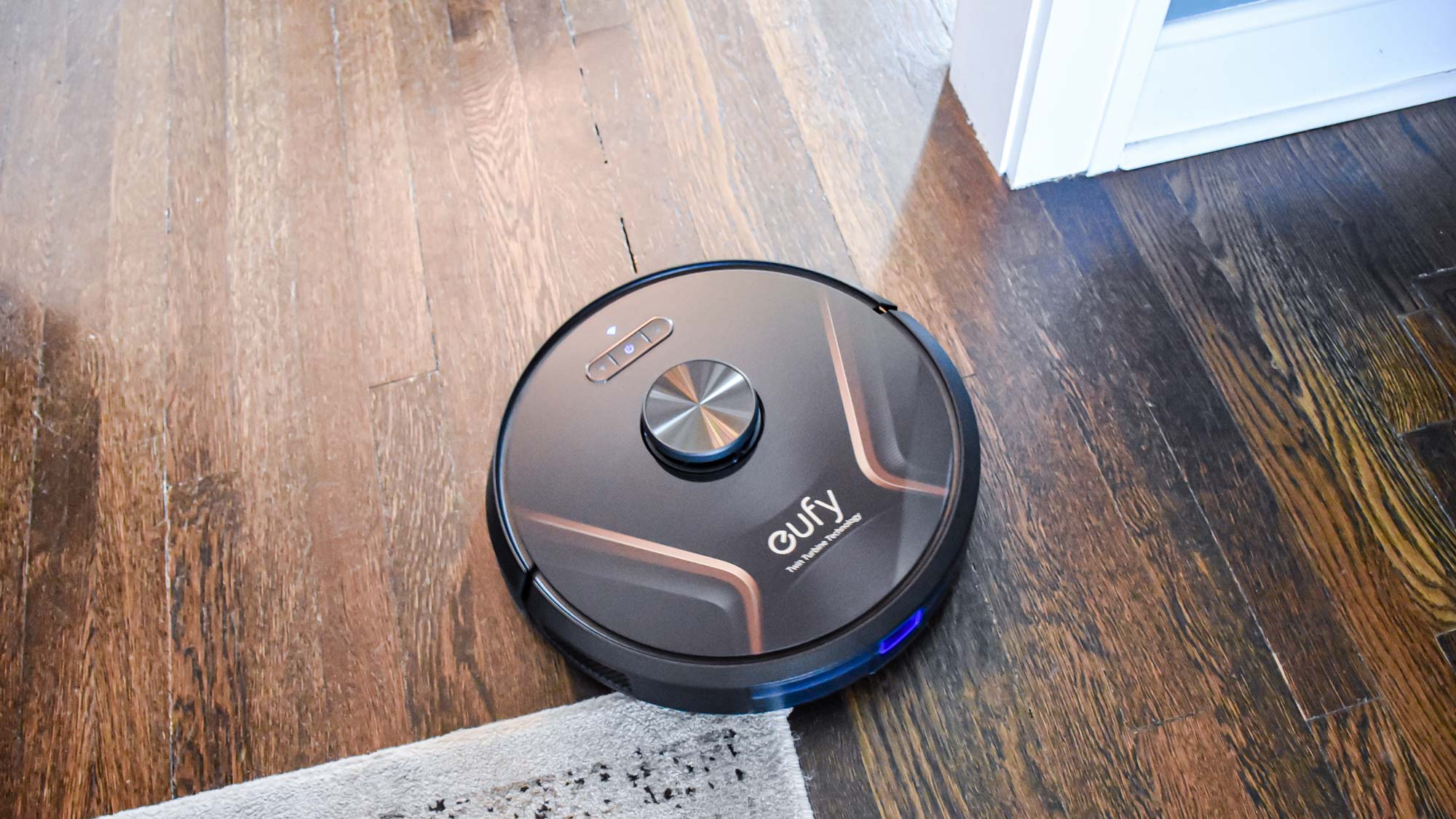 Eufy RoboVac X8 Hybrid in motion