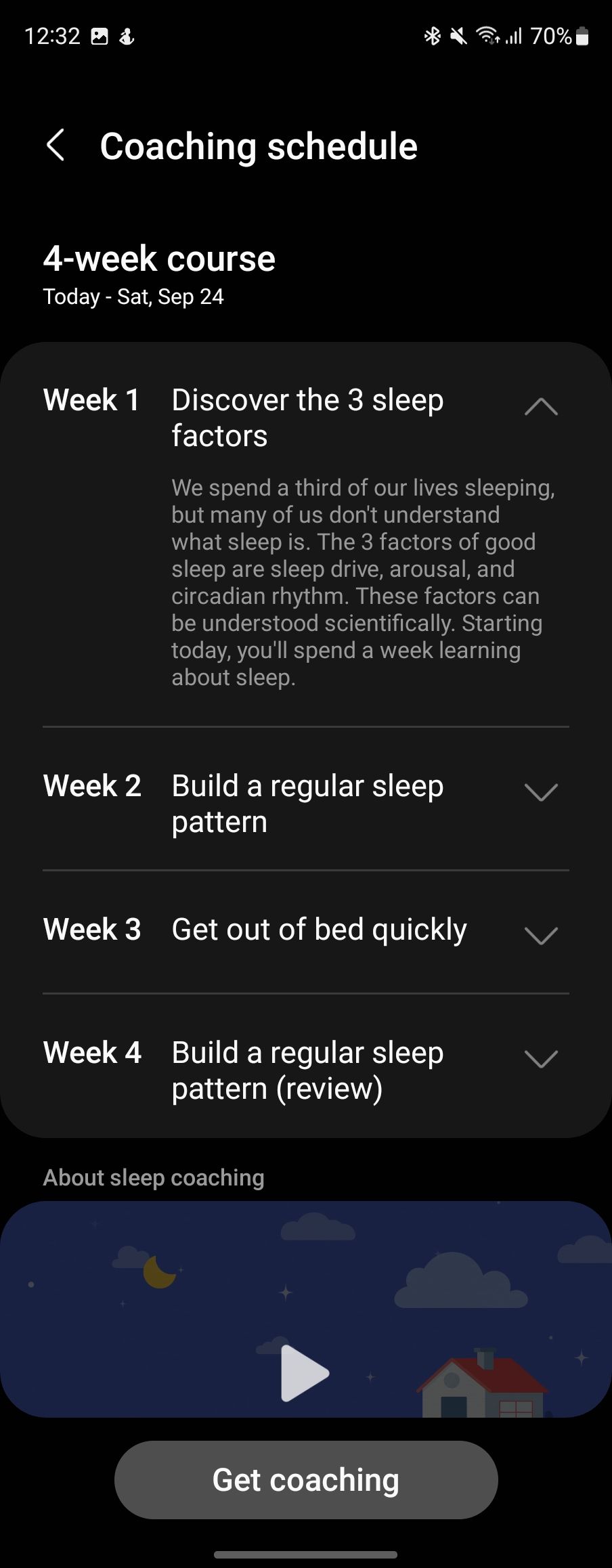galaxy watch 5 sleep tracking