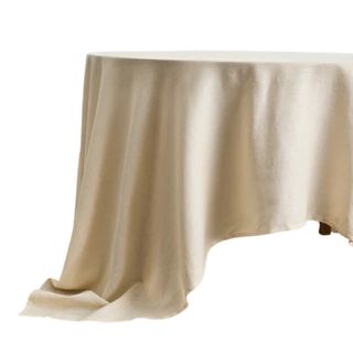 Crème 100% French Flax Linen Tablecloth