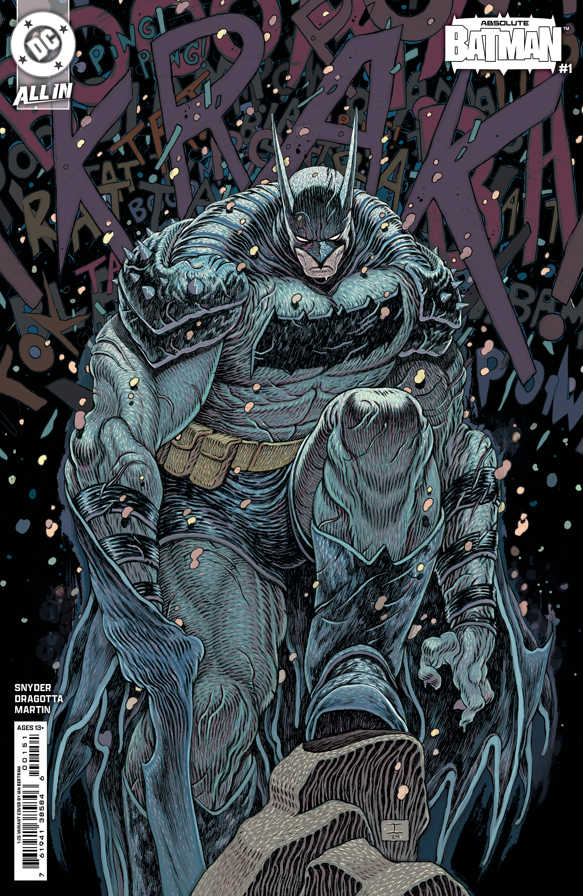 "Es el Batman más grande que jamás hayamos visto". Scott Snyder y Nick Dragotta hablan sobre hacer del Caballero Oscuro un perdedor en Absolute Batman