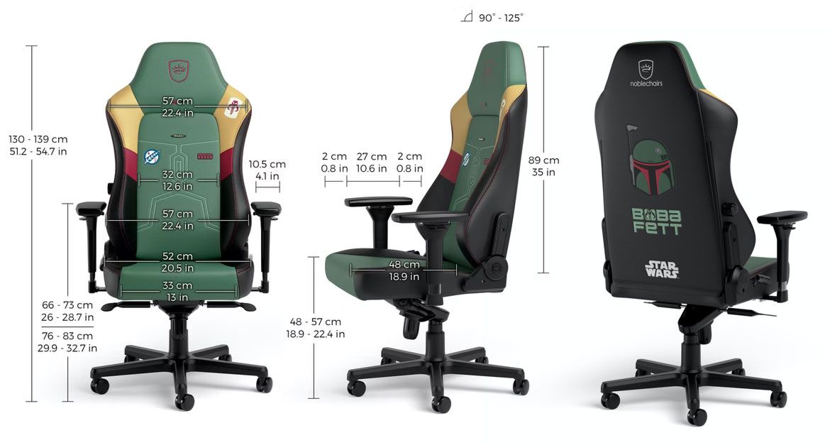 Boba Chair Noblechairs Celebrates Star Wars Day With Boba Fett Edition Gaming ...