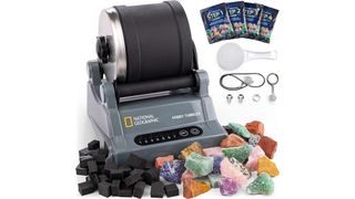 National Geographic Rock Tumbler Hobby Edition on a white background