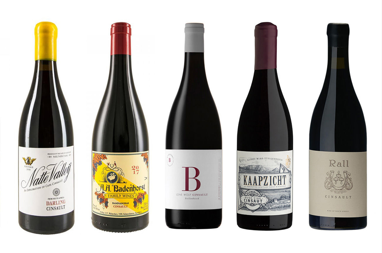 Cinsault - top South African bottles