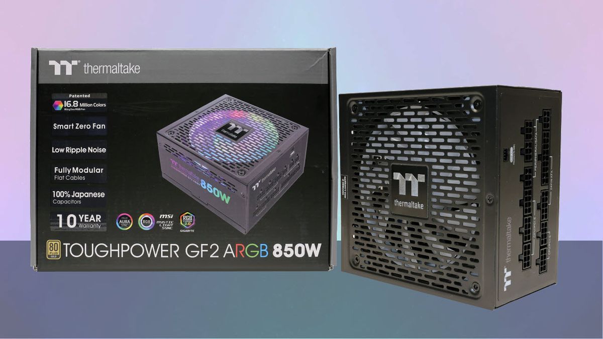 Thermaltake Toughpower GF2 ARGB 850W Power Supply Review | Tom's Hardware