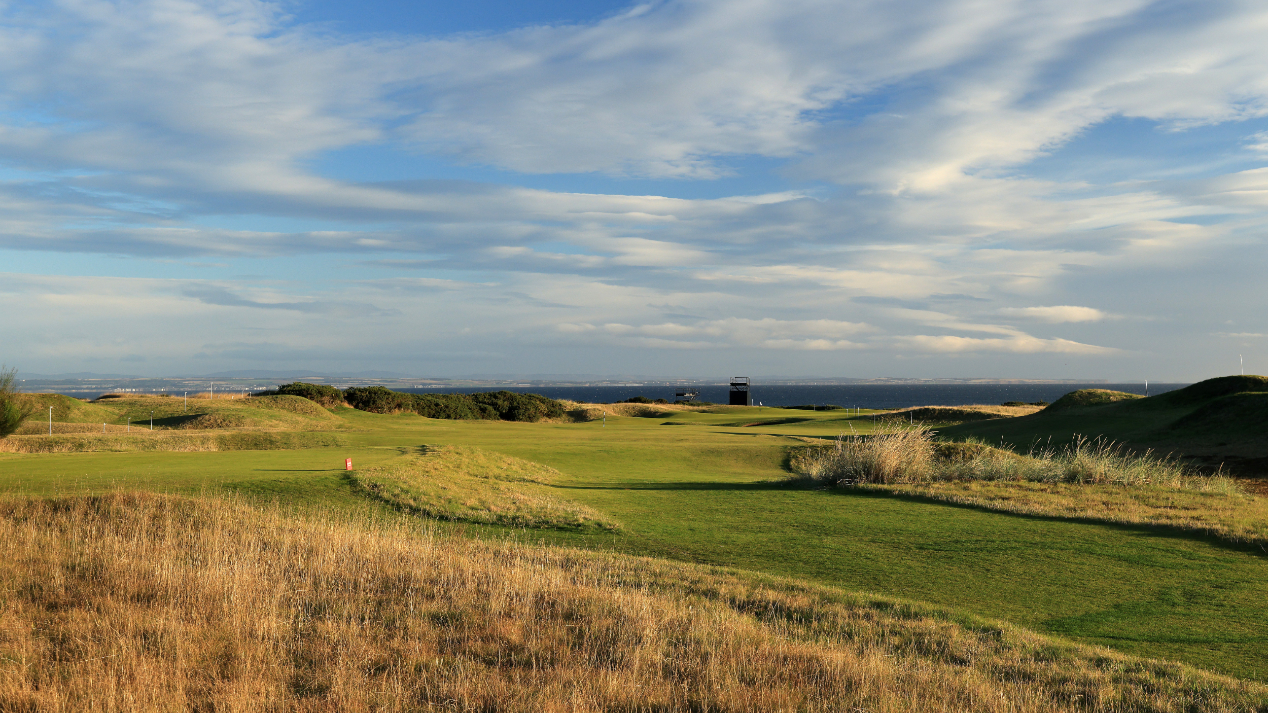 The first hole at Carnoustie