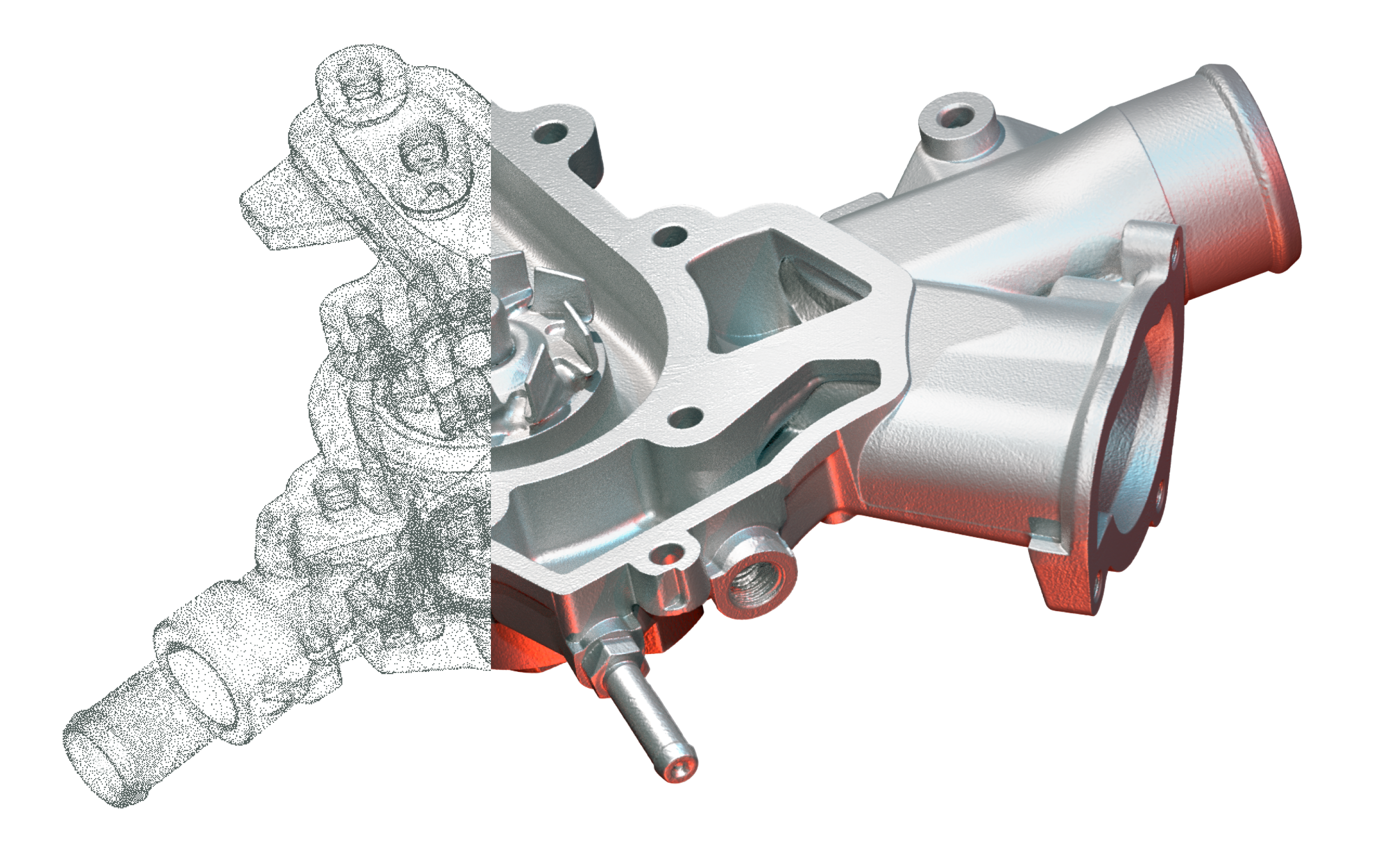 Example of a 3D scan in Artec Studio 20
