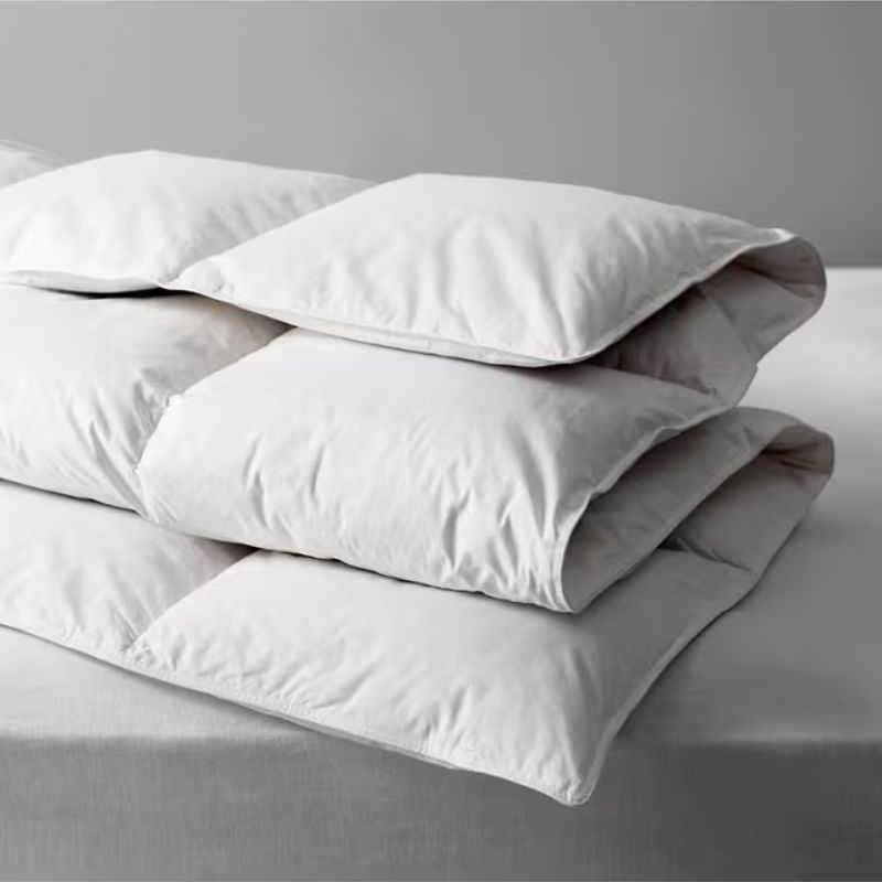 white duvet
