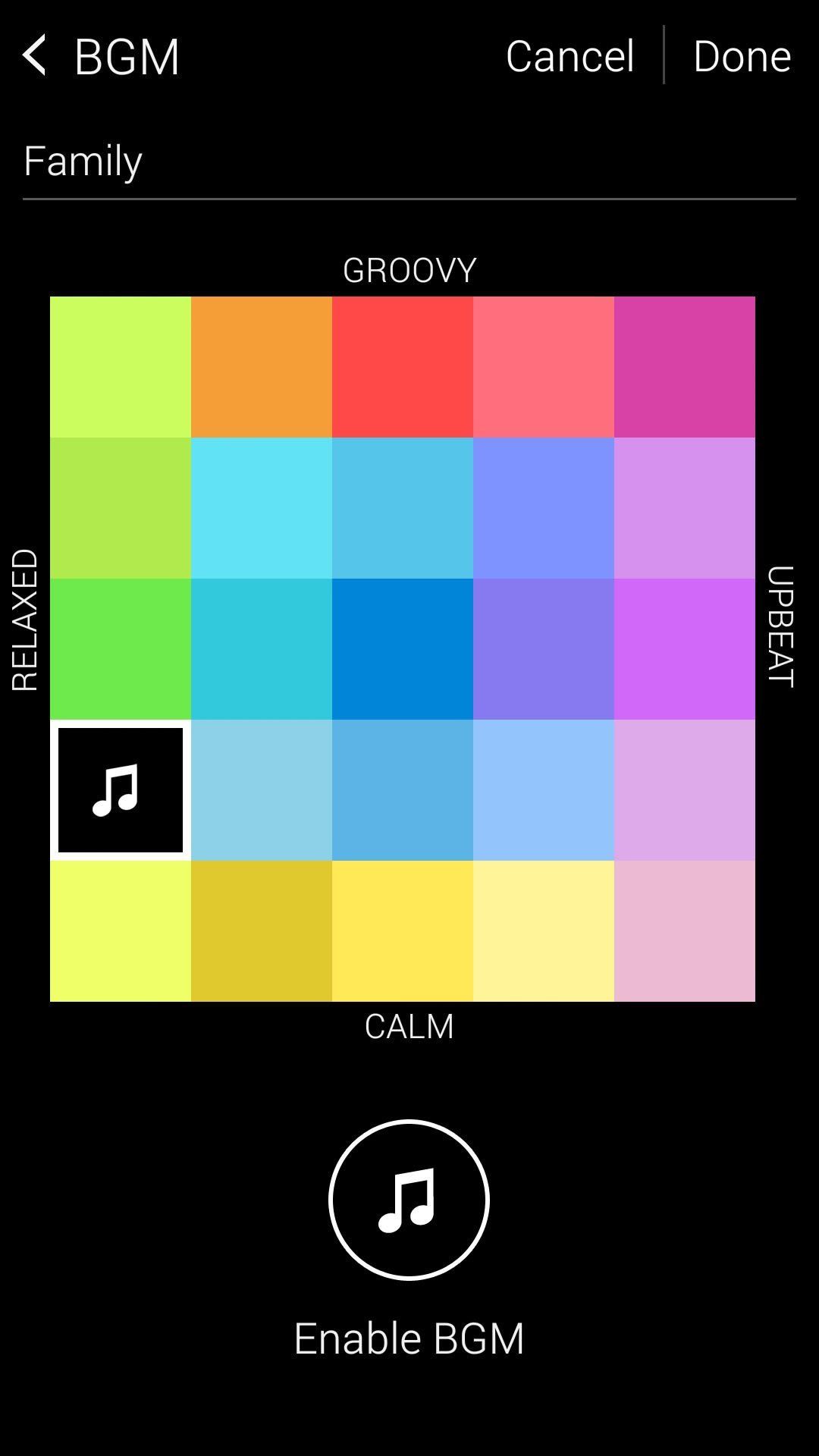 Samsung Galaxy S5 video highlights music