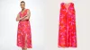 Mango Flowy Palm Printed Dress