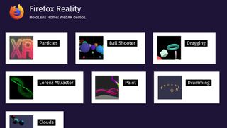 Firefox Reality web page