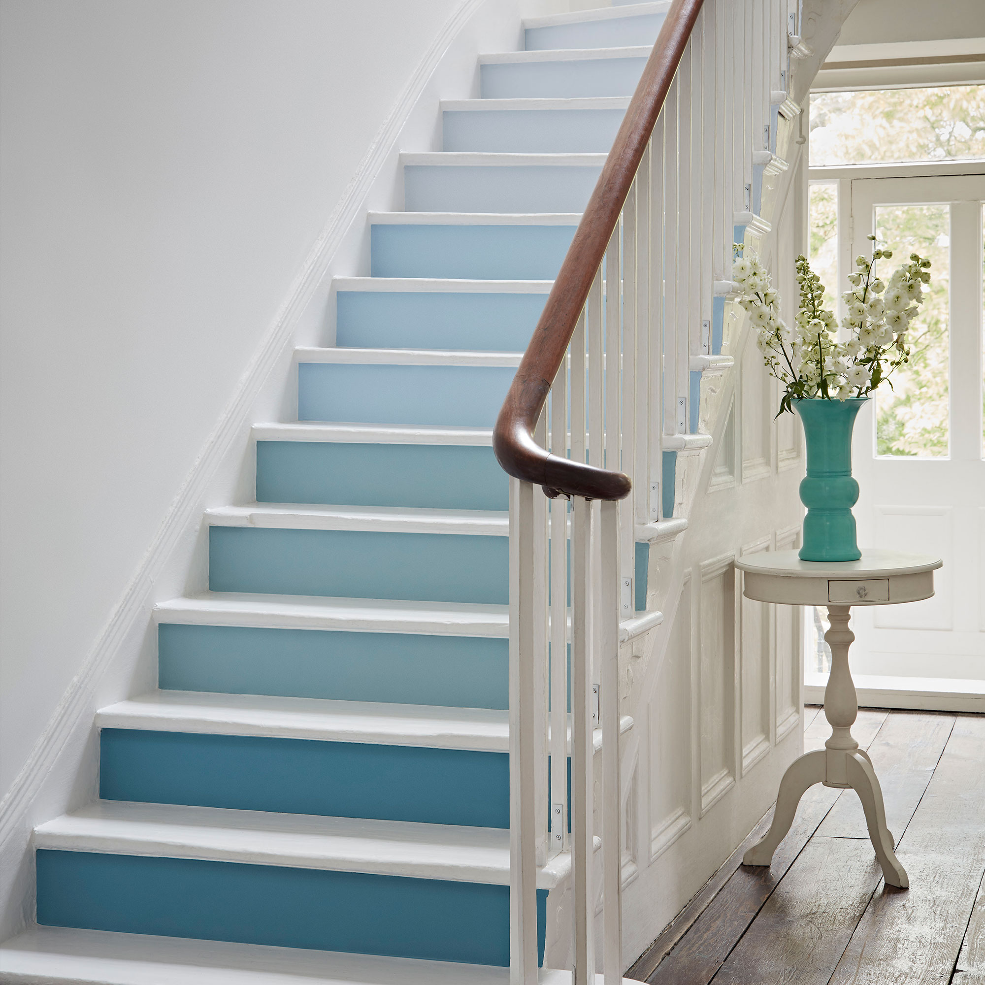 staircase wall painting ideas