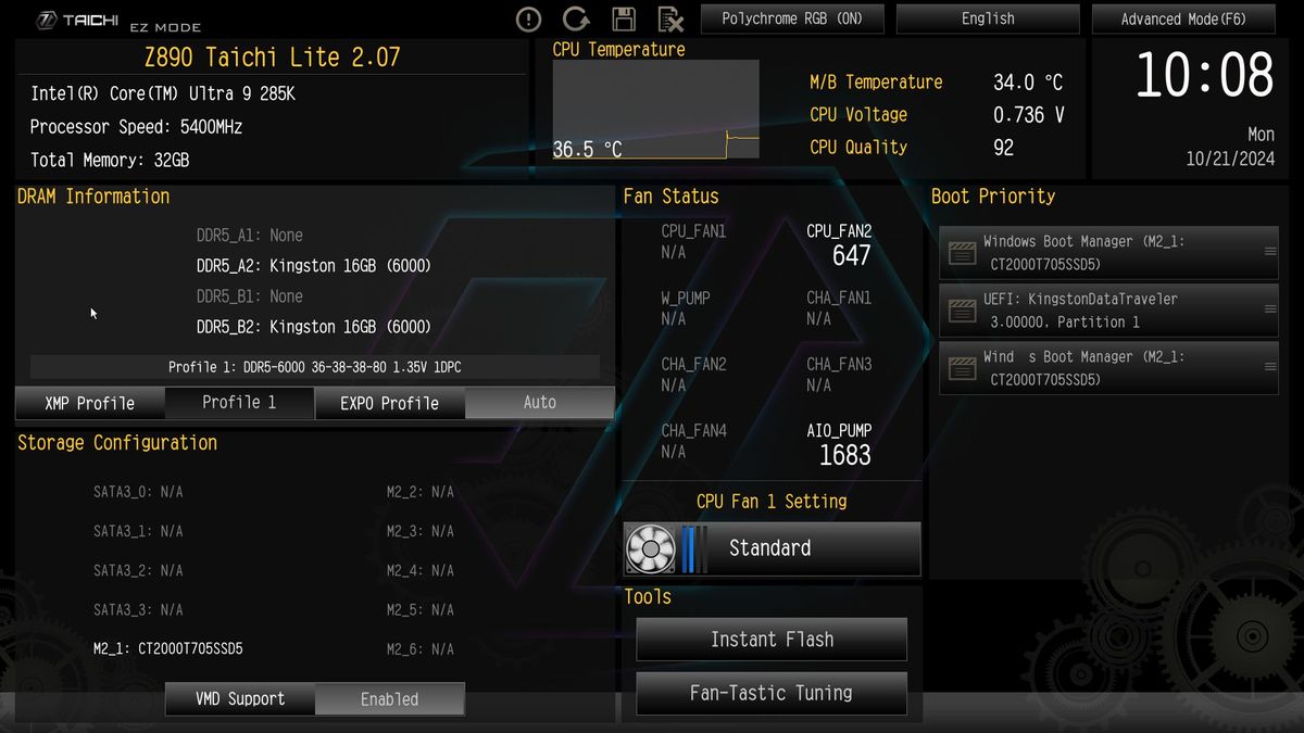 ASRock Z890 Taichi Lite