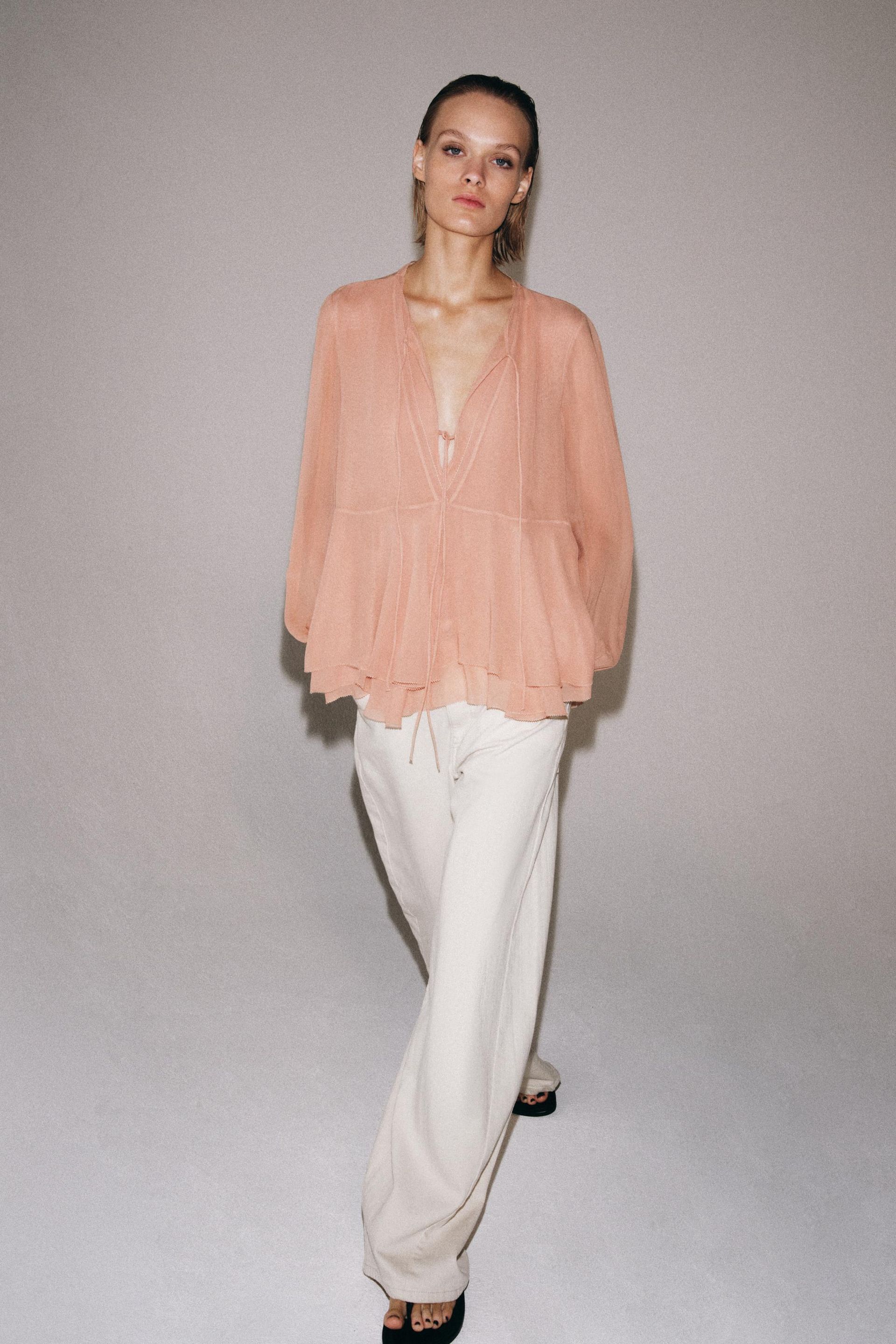 Zw Collection Ruffled Blouse