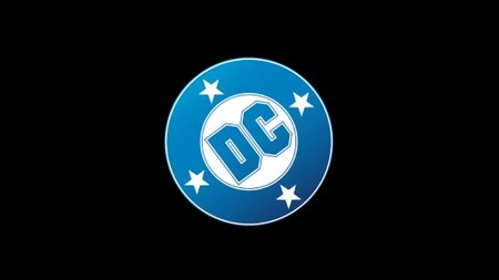 DC Logo as seen ahead of their Animation release, Batman: Knightfall. 
