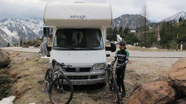 Glorious training rides in the Dolomites