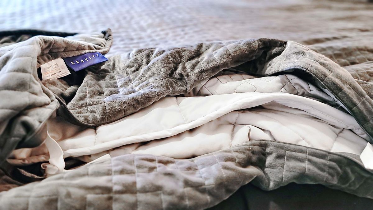 Gravity Weighted Blanket review Tom's Guide