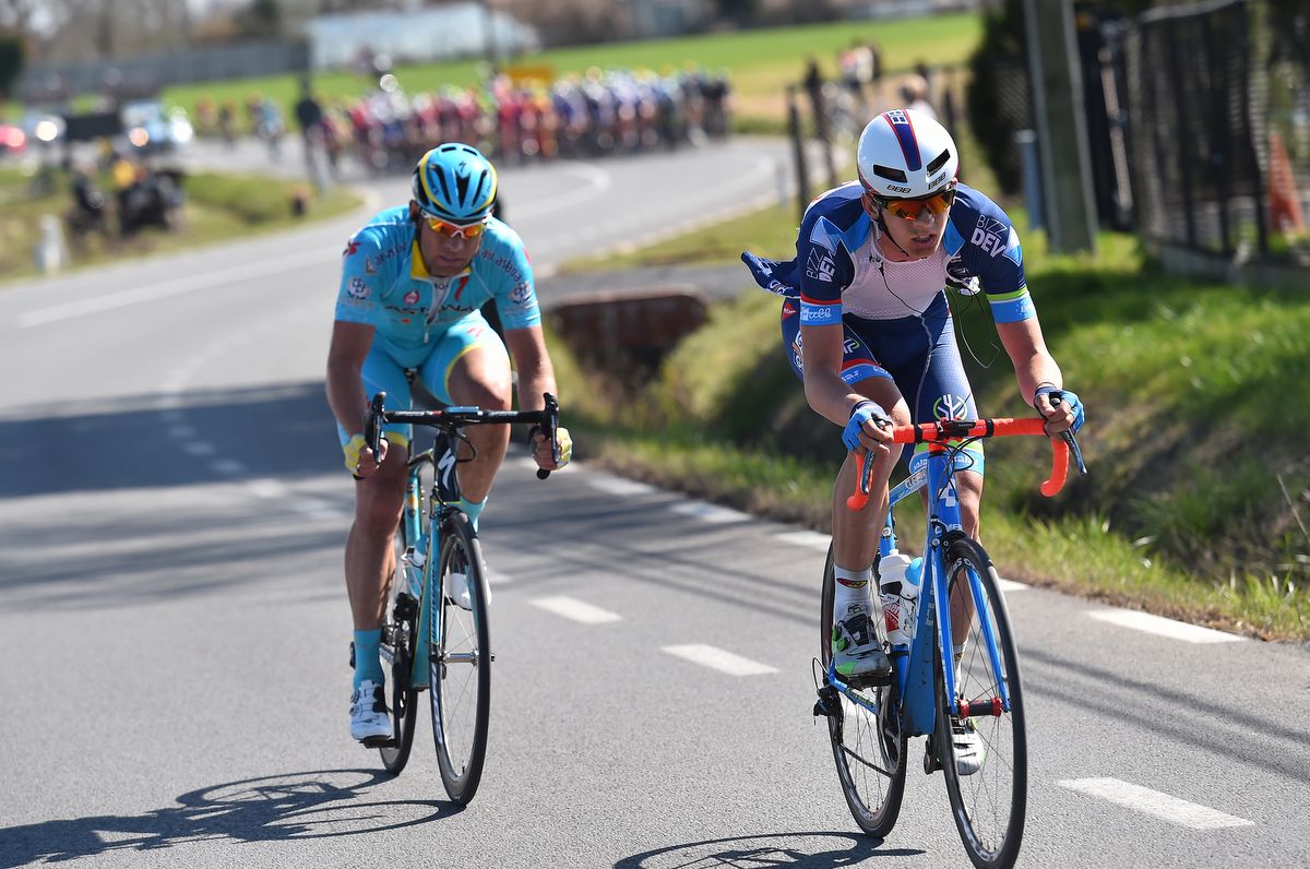 Dimitri Claeys (Wanty-Groupe Gobert) during the Tour of Flanders