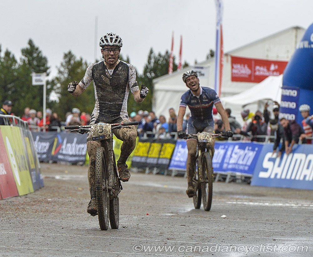 Anton Cooper (New Zealand) wins Under 23 Cross-country world title ahead of Victor Koretzky (France)