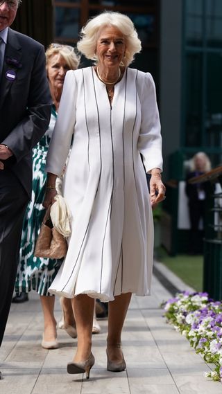 Queen Camilla at Wimbledon 2023