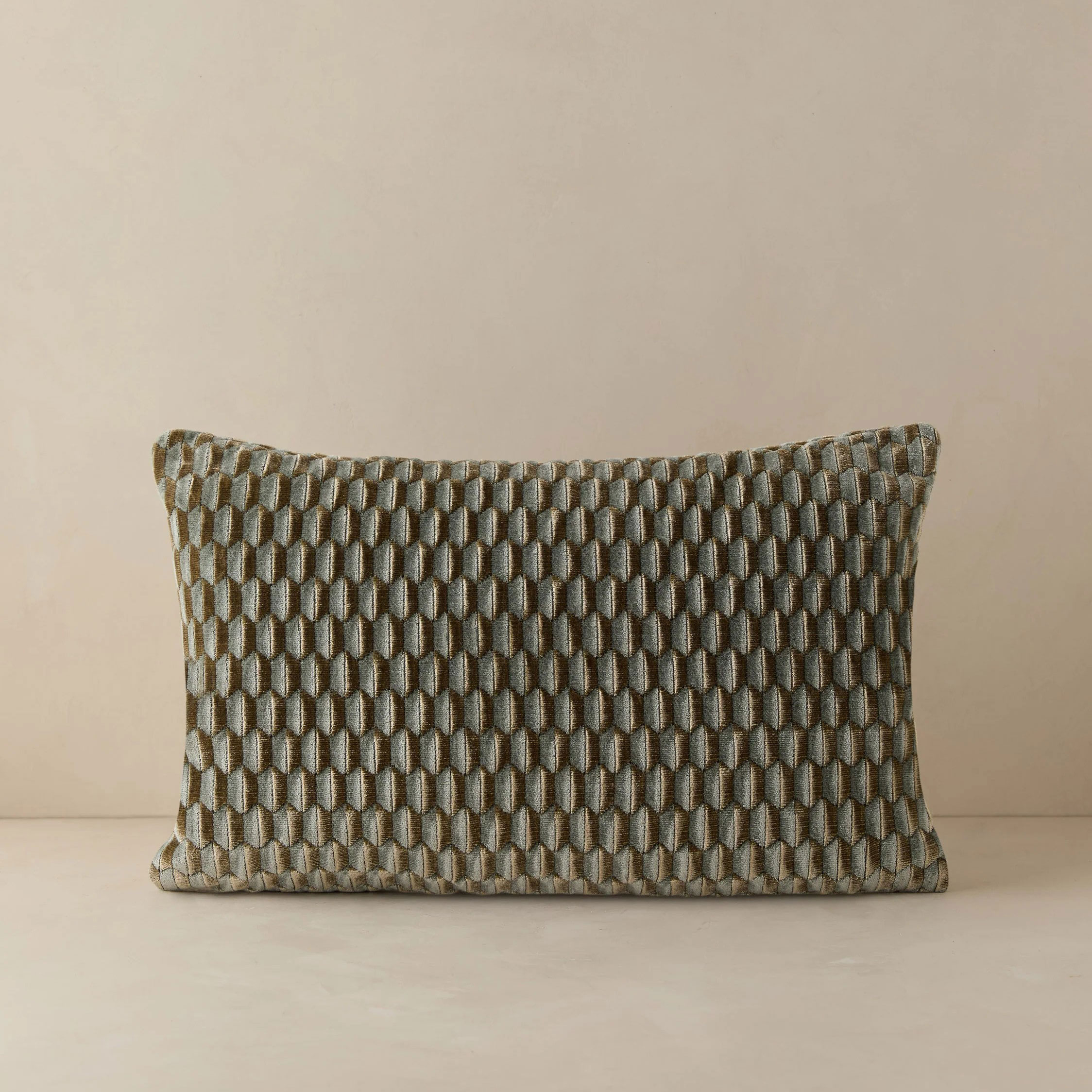 Allegra Velvet Pillow by Scalamandre