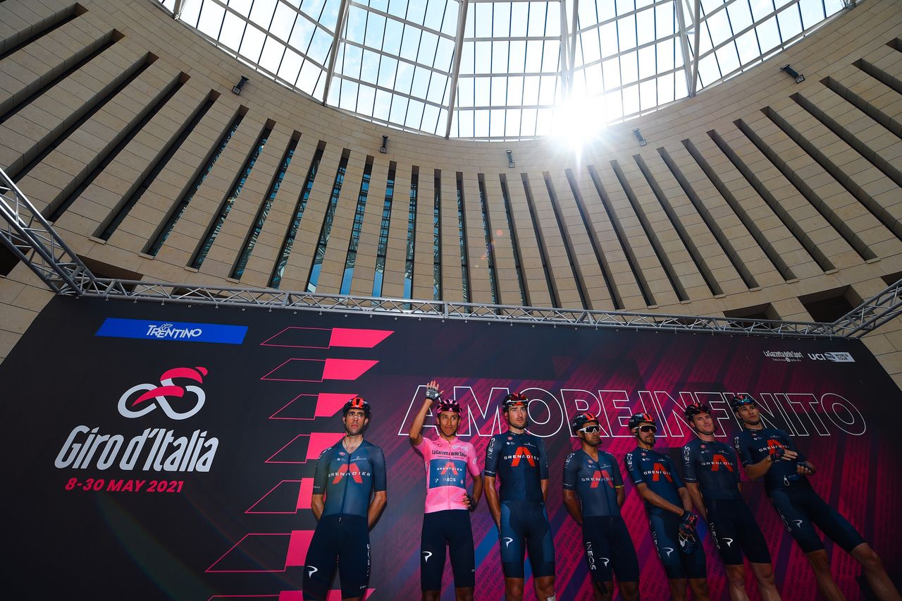 Giro d Italia 2021 104th Edition 18th stage Rovereto Stradella 231 km 27052021 Ineos Grenadiers photo Dario BelingheriBettiniPhoto2021