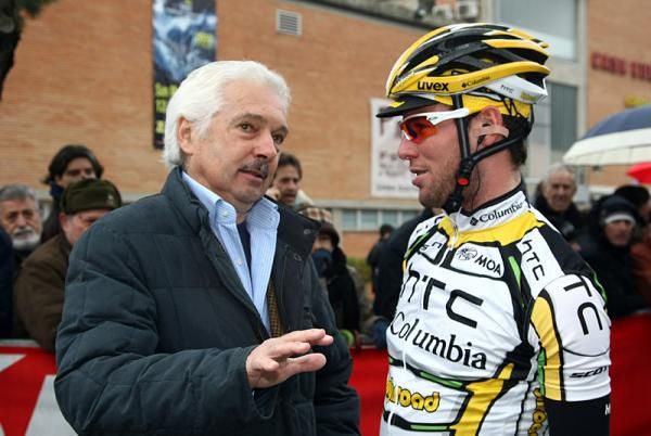 Mark Cavendish with Gianni Savio