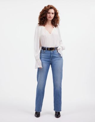 Madewell, The Curvy '90s Straight Jean