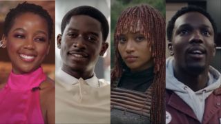 cast of Children of Blood and Bone: Thuso Mbedu, Damson Idris, Amandla Stenberg & Tosin Cole