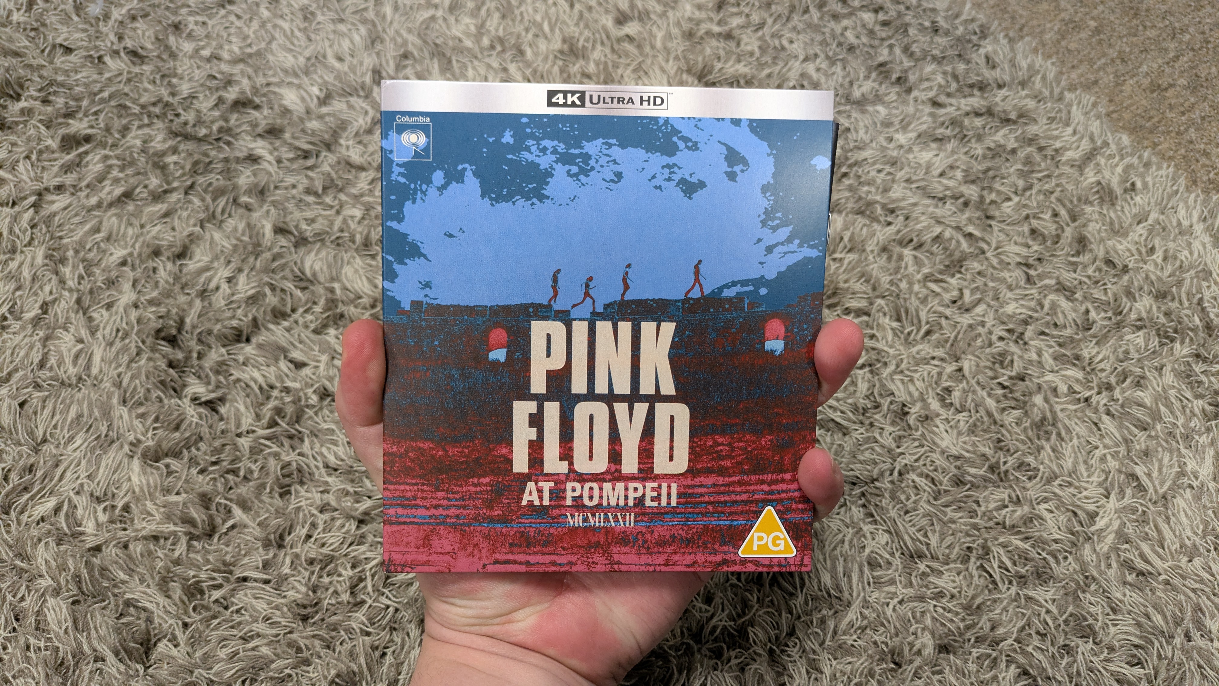 Pink Floyd: Live at Pompeii MCMLXXII 4K Blu-ray case
