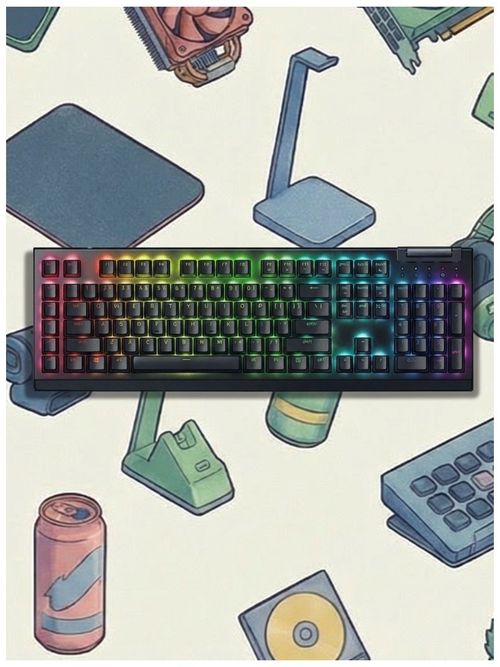 Razer Blackwidow V4 X mechanical gaming keyboard