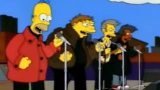 The Be Sharps on the Simpsons