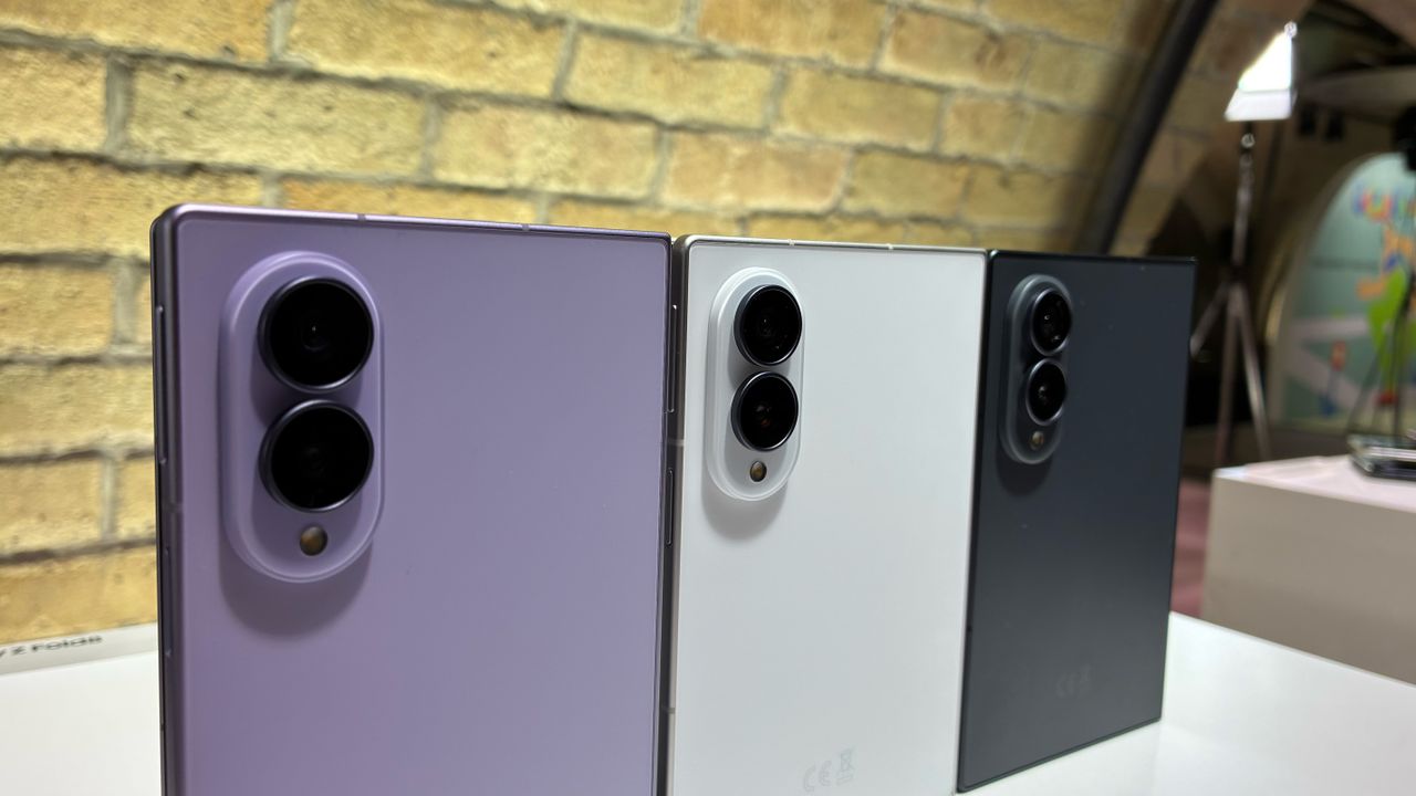 The Samsung Galaxy Z Fold 8 on display